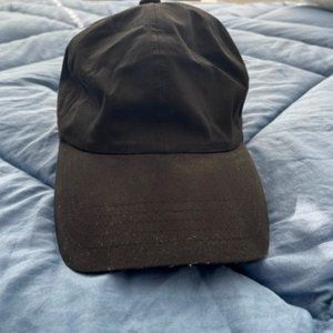 Luxury Cableami Ventile Adjustable Baseball Cap in Black. Custom made in Japan.